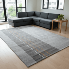 定番北欧風3Dデザインのウィルトン織カーペット(Yufan)