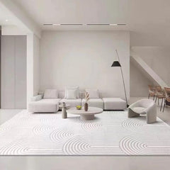 Classic Nordic 3D design Wilton woven carpet (Lz)