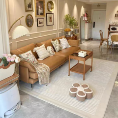 Classic Nordic 3D design Wilton woven carpet (Winnie)