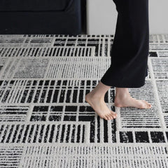 Classic Scandinavian 3D design Wilton woven carpet (Celluloid)