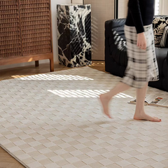 Classic Scandinavian 3D design Wilton woven carpet (Dawn Dusk)