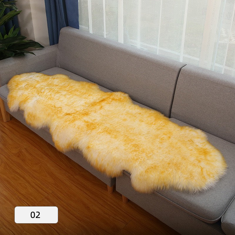 オーストラリア産高品質シープスキンラグ：厚手の長毛、快適さと贅沢さの完璧な融合（Sheepskin）