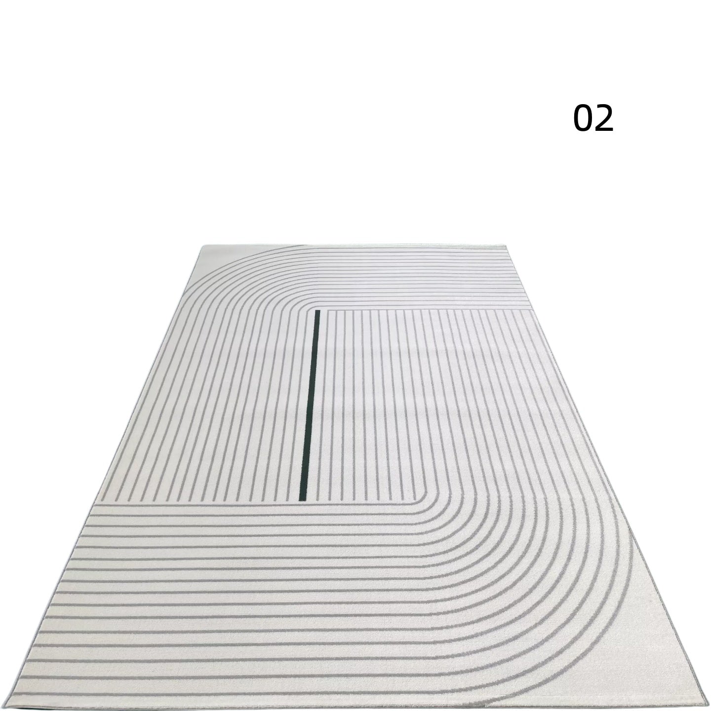 定番北欧風3Dデザインのウィルトン織カーペット（Zen Echo）