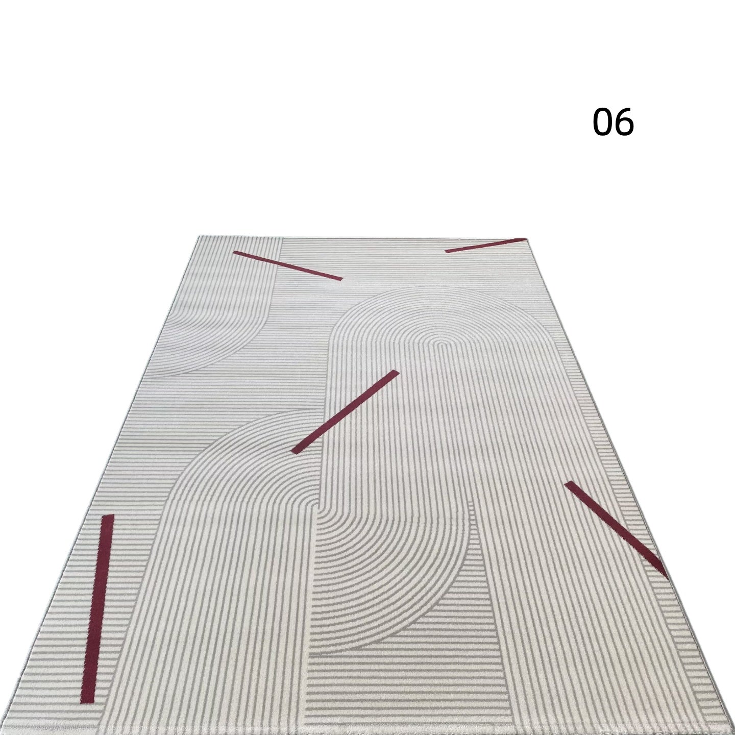 定番北欧風3Dデザインのウィルトン織カーペット（Zen Echo）