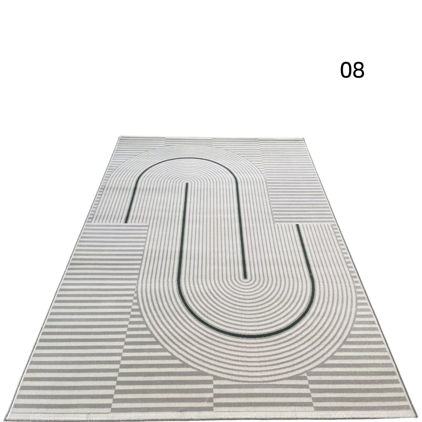 定番北欧風3Dデザインのウィルトン織カーペット（Zen Echo）