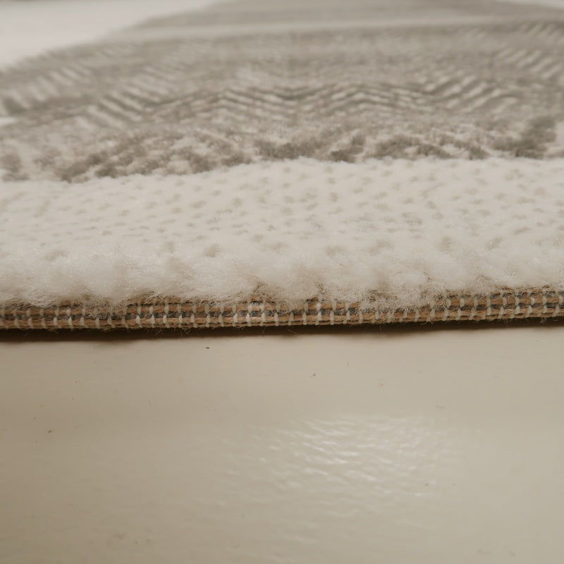 定番北欧風3Dデザインのウィルトン織カーペット（Yufan）