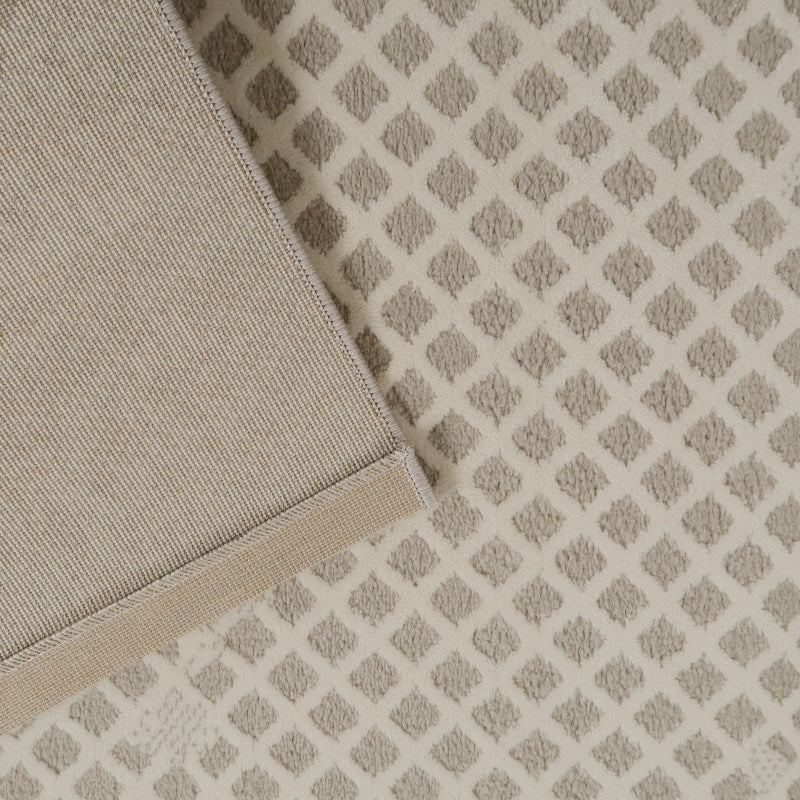 定番北欧風3Dデザインのウィルトン織カーペット（Yufan）