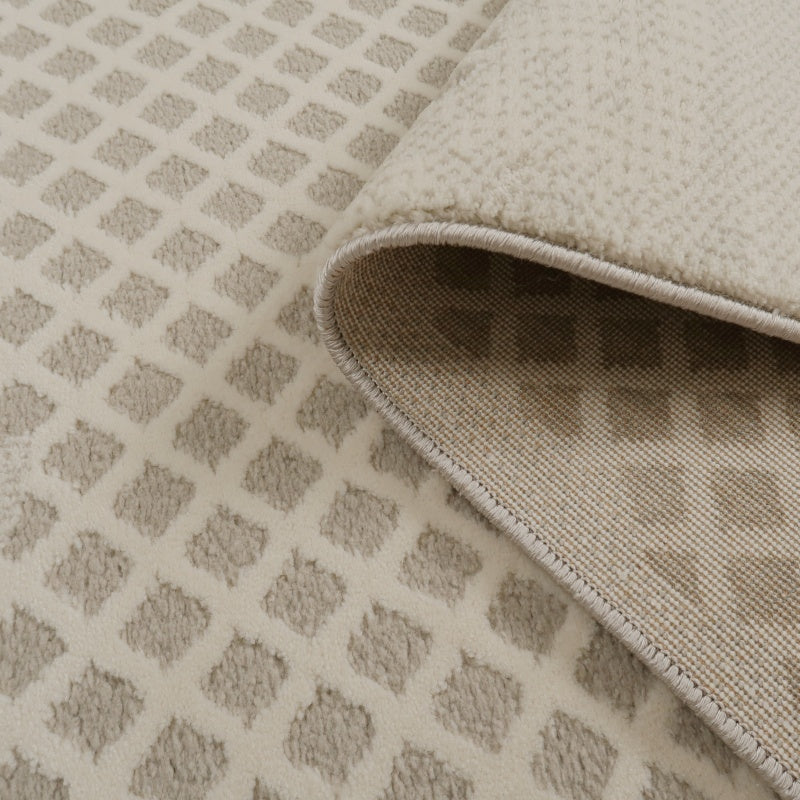 定番北欧風3Dデザインのウィルトン織カーペット（Yufan）