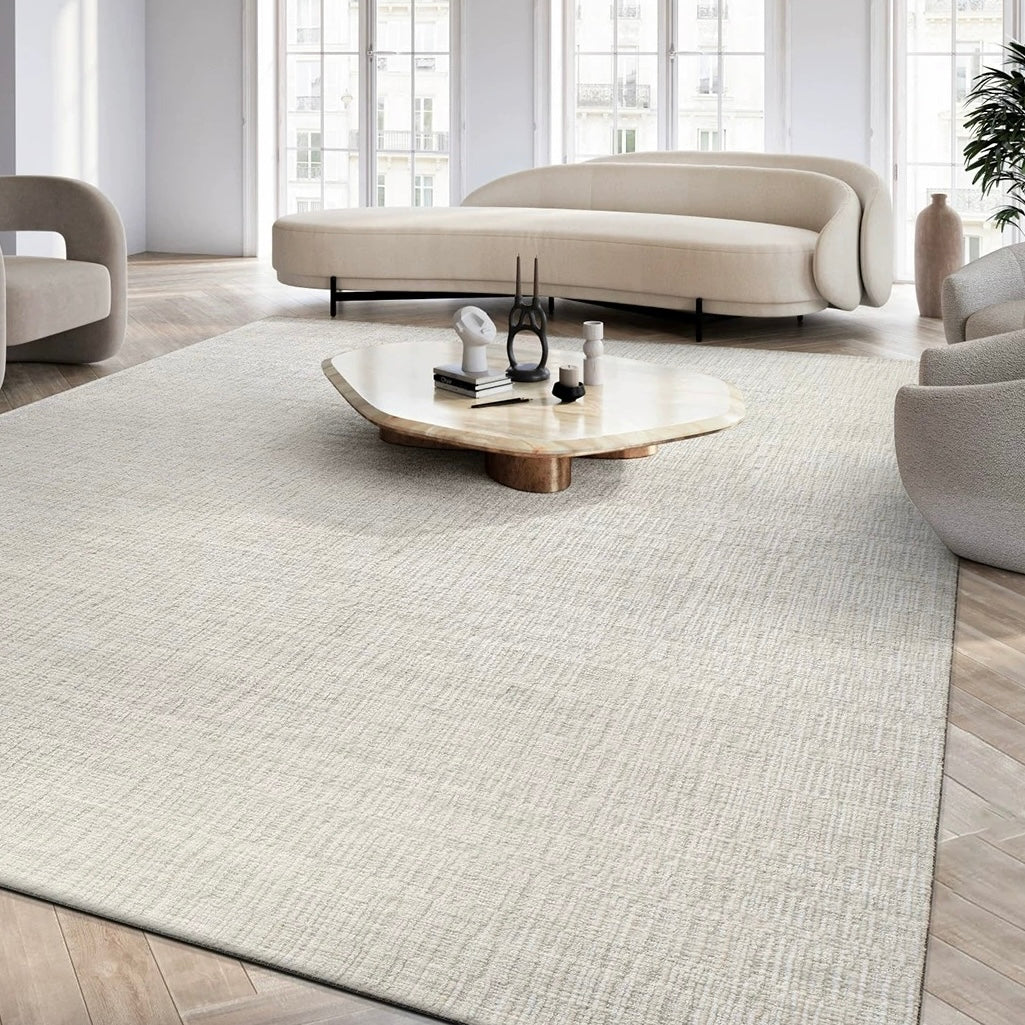 Machine-woven carpet made from pure natural wool! A high-quality product that you can use for a long time (Skin) 